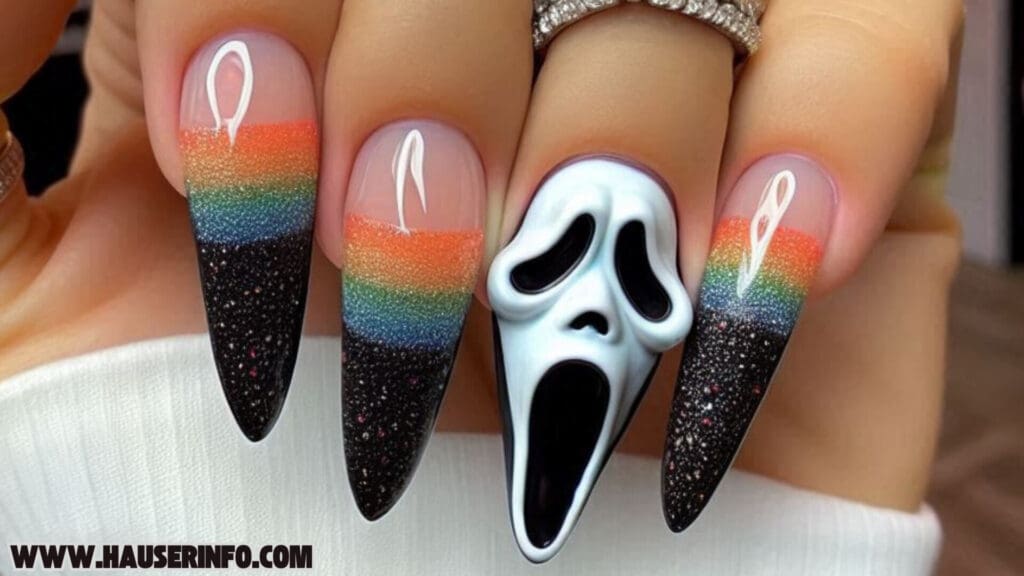 halloween nail designs