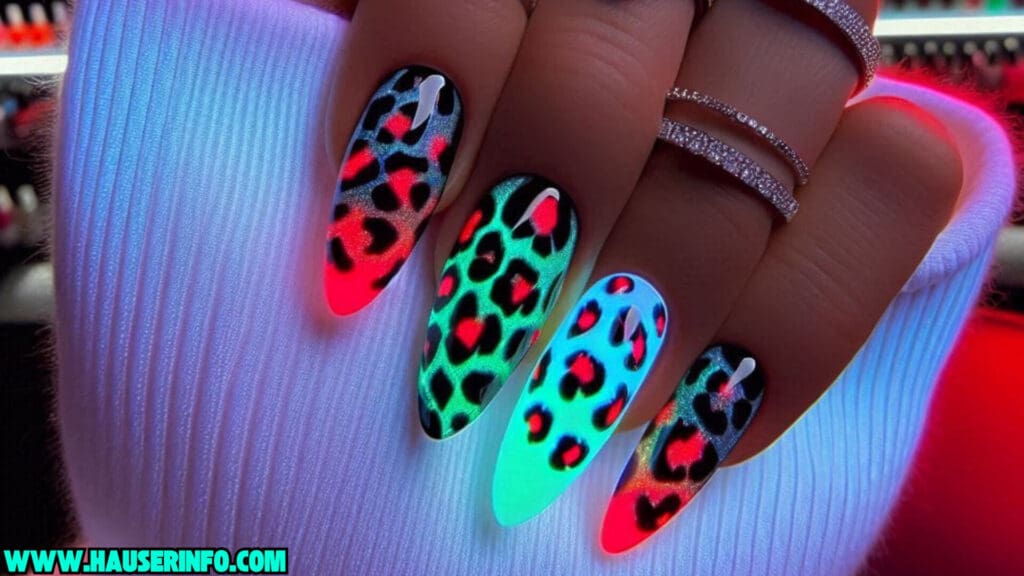 Neon nail designs