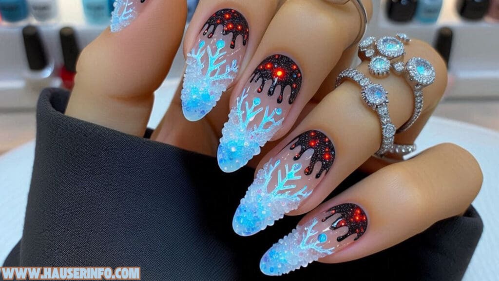 Winter nail designs