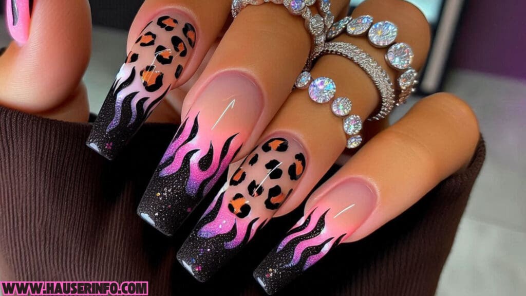 black nail designs