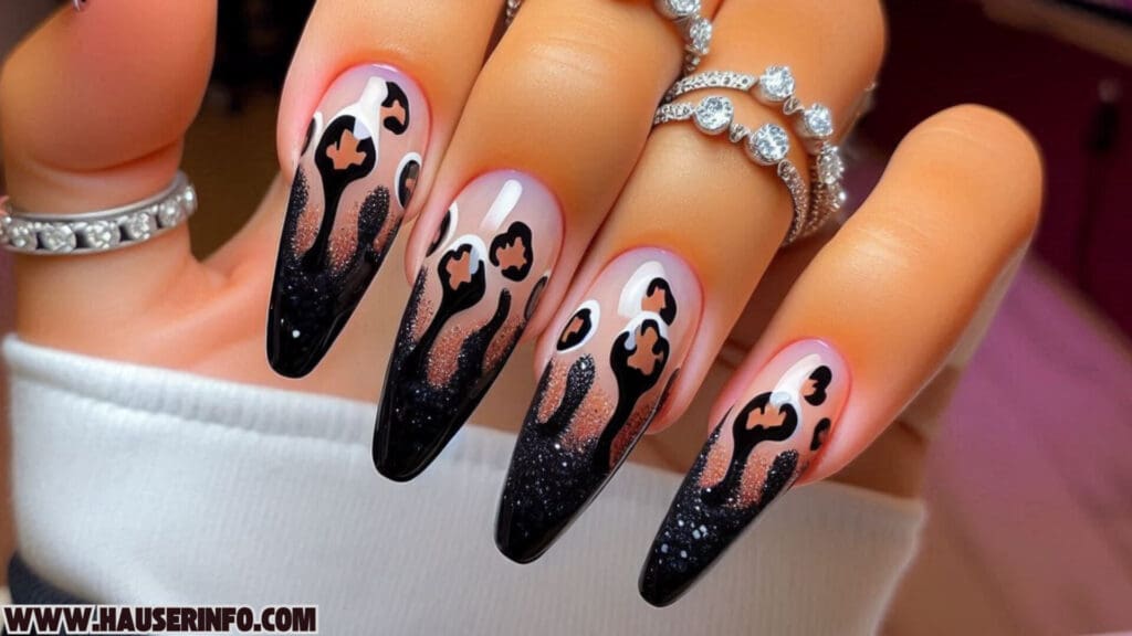 black nail designs