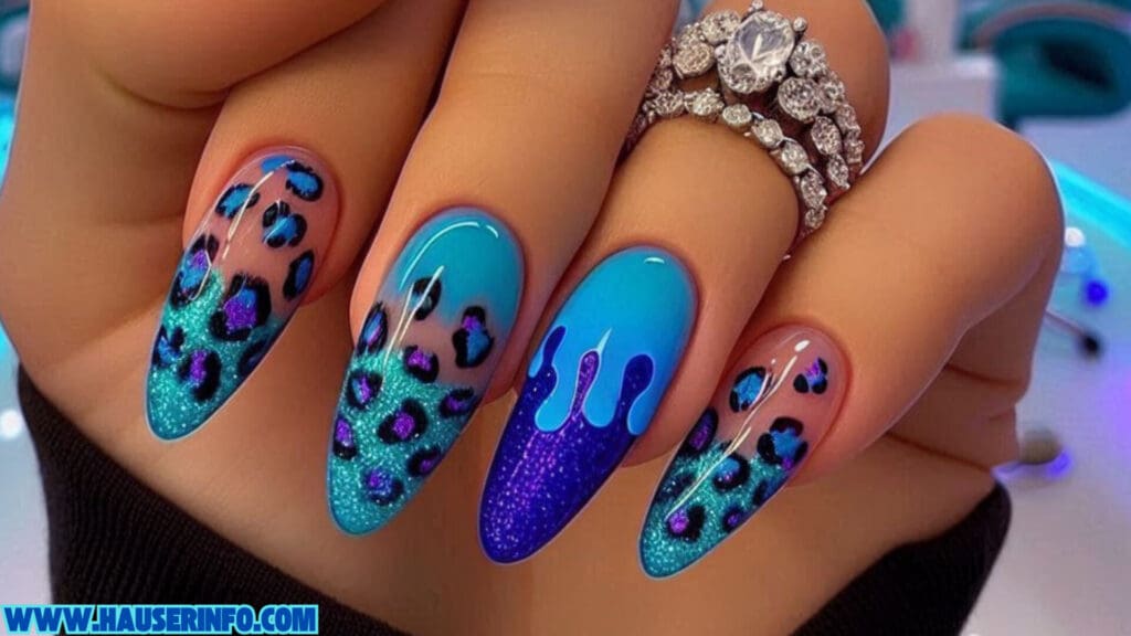 blue nail ideas