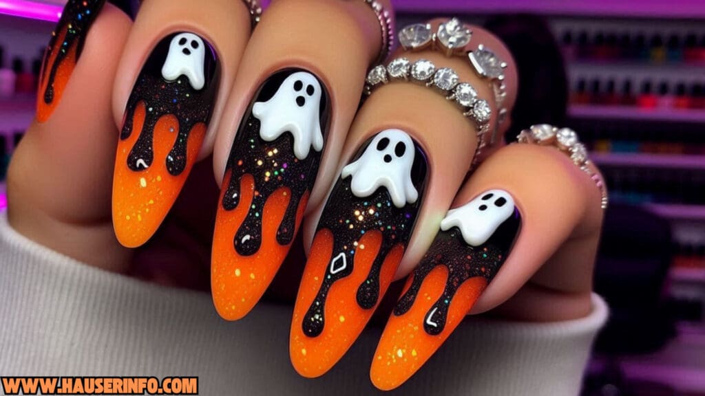 halloween nail designs