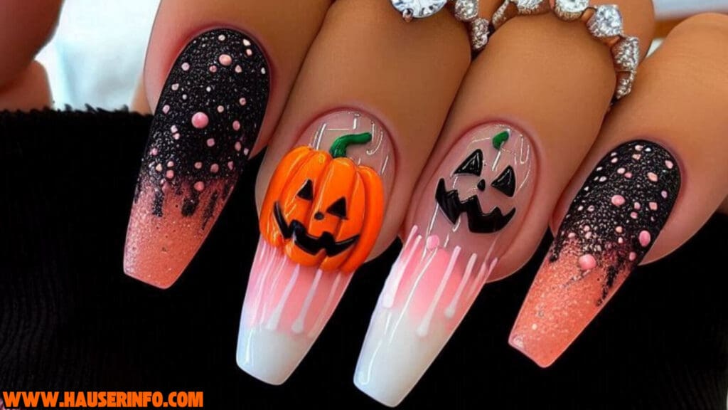 halloween nail designs