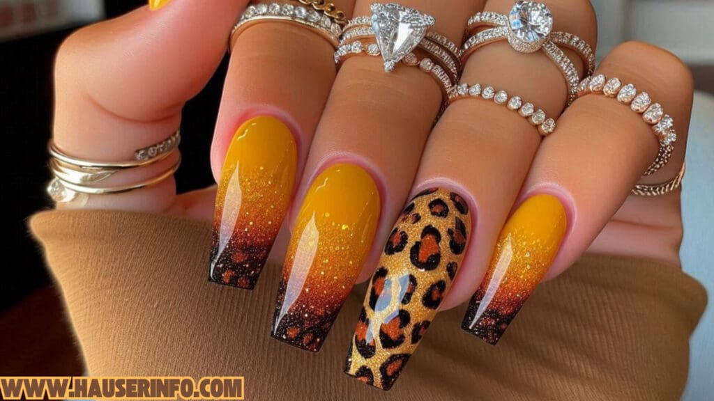 Thanksgiving ladies nail art trends