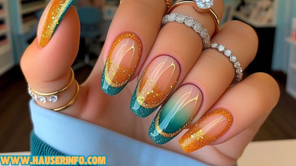 Thanksgiving ladies nail art trends