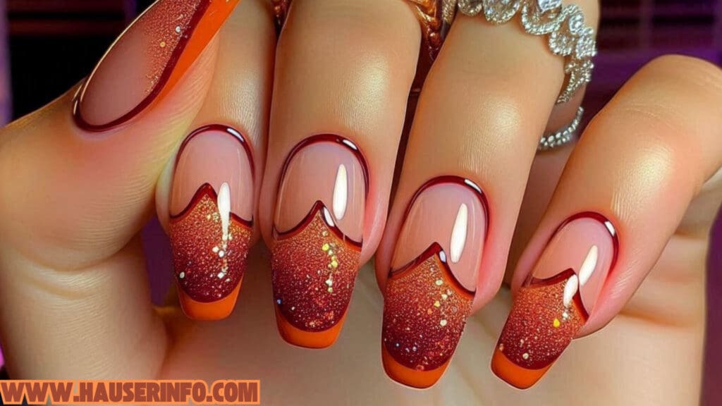 Thanksgiving ladies nail art trends