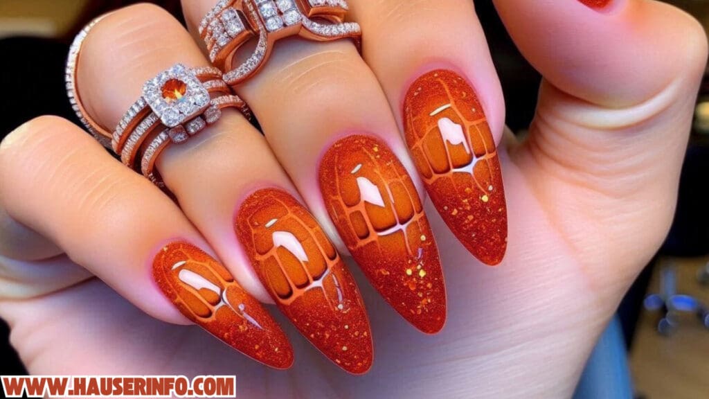 fall colors november ladies nails