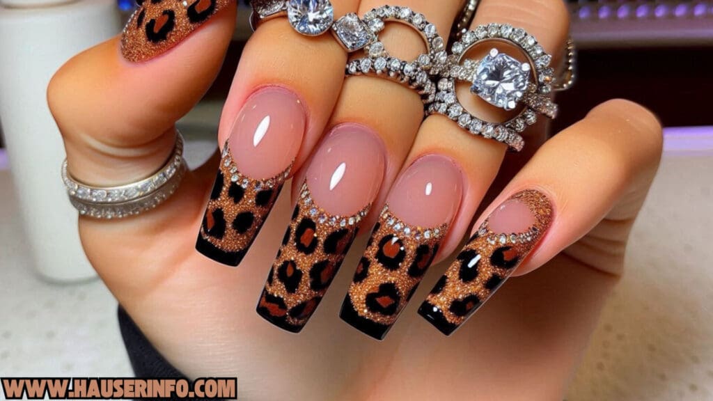 fall in love with fall colors ladies nails