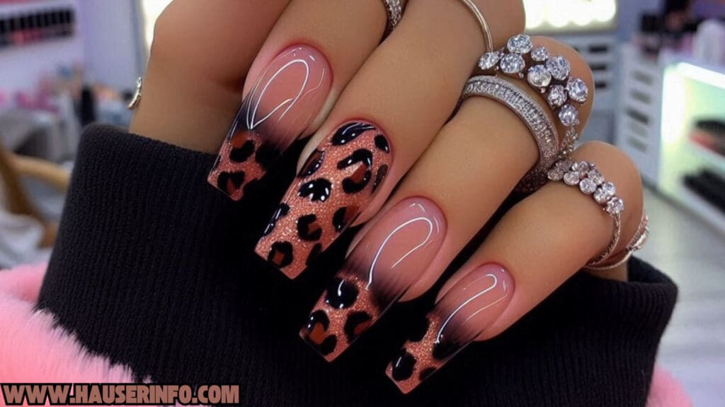 fall in love with fall colors ladies nails