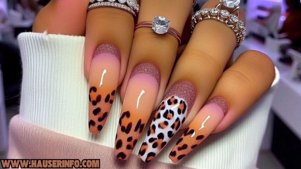 fall in love with fall colors ladies nails