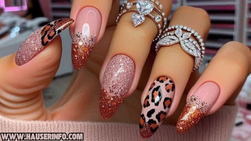 fall in love with fall colors ladies nails