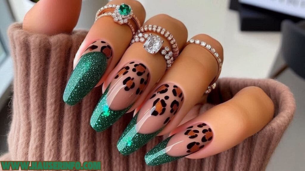 fall in love with fall colors ladies nails