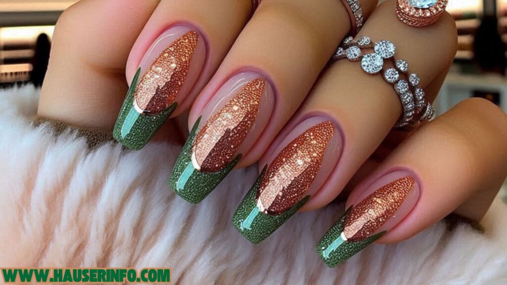 ladies love fall color nails