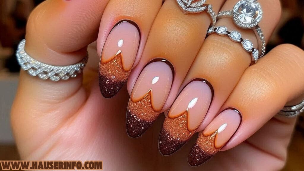 ladies love fall color nails