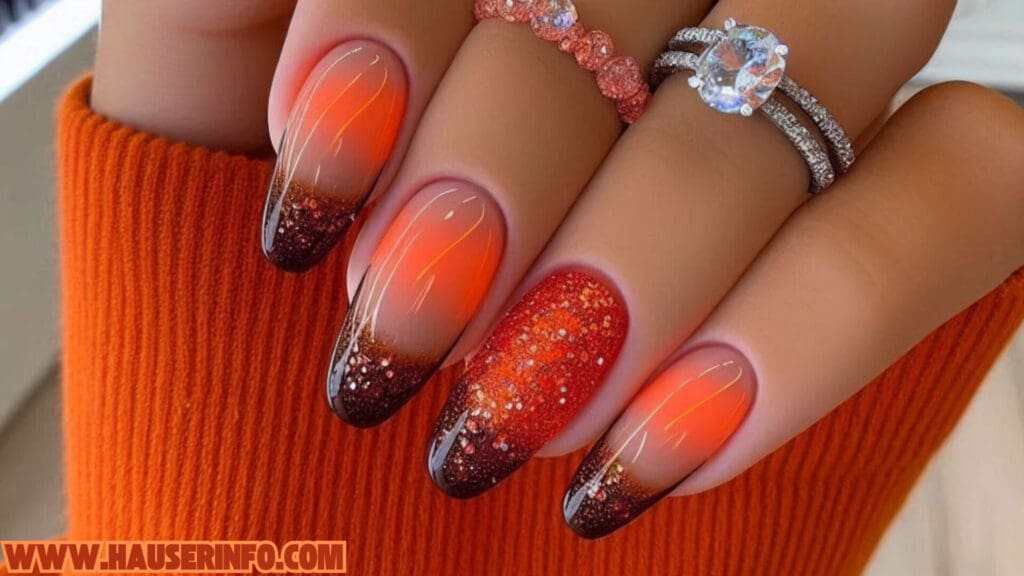 ladies love fall color nails