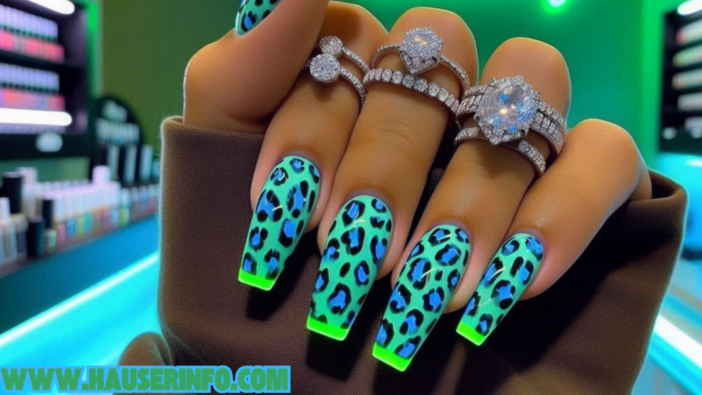 hausers December Winter ladies leopard nails0000000000000000000009999999999888887655687 hausers December Winter ladies leopard nails