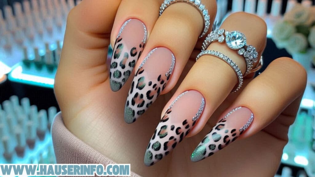 hausers ladies winter leopard nails show